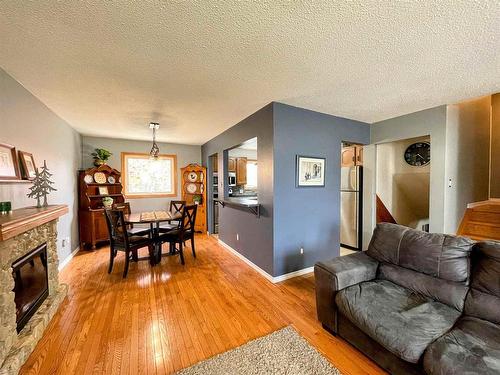 28 Michano Drive, Marathon, ON - Indoor Photo Showing Living Room With Fireplace