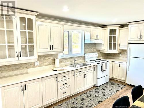 259 Saint Charles Sud, Saint-Charles, NB - Indoor Photo Showing Kitchen With Double Sink