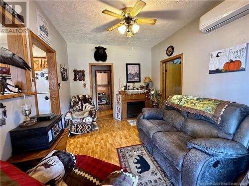 52 Bungalow Row, Plaster Rock, NB - Indoor Photo Showing Living Room