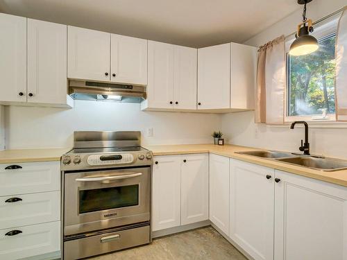 Cuisine - 280 Rue Du Prince-Arthur, Otterburn Park, QC - Indoor Photo Showing Kitchen With Double Sink