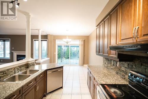 258 Holloway Terrace, Milton, ON - Indoor Photo Showing Kitchen With Double Sink