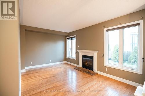 258 Holloway Terrace, Milton, ON - Indoor Photo Showing Living Room With Fireplace