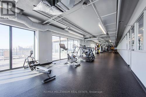 6307 - 30 Shore Breeze Drive, Toronto, ON - Indoor Photo Showing Gym Room