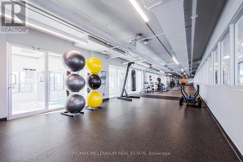 6307 - 30 Shore Breeze Drive, Toronto, ON - Indoor Photo Showing Gym Room