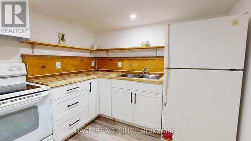 Bsmt - 42 Shanley Street, Kitchener, ON - Indoor Photo Showing Kitchen With Double Sink