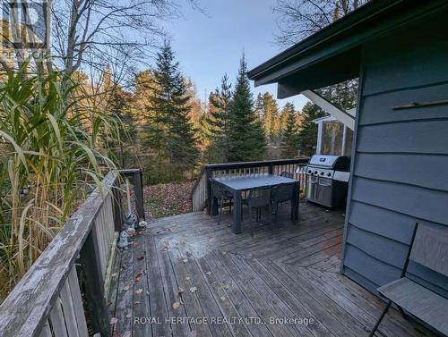 449 Balsam Chutes Road, Huntsville, ON - Outdoor With Deck Patio Veranda With Exterior