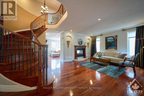 1030 Goward Drive, Ottawa, ON - Indoor With Fireplace