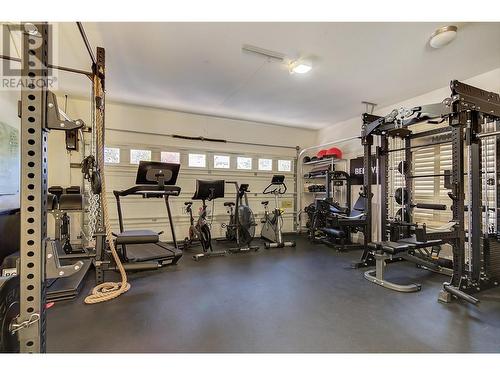 3813 Gallaghers Parkway, Kelowna, BC - Indoor Photo Showing Gym Room