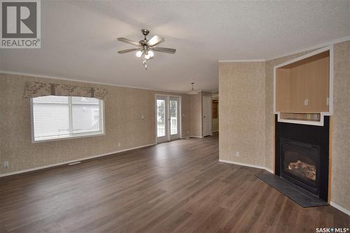 513 Brook Crescent, Shellbrook, SK - Indoor Photo Showing Other Room With Fireplace