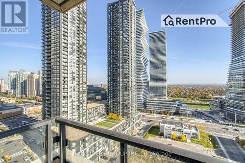 1919 - 4055 Parkside Village Drive, Mississauga, ON - Outdoor With Balcony