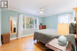 Primary suite with large windows + walk in closet - 