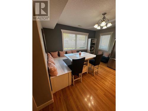 5133 Nicholson Road, Chetwynd, BC - Indoor Photo Showing Dining Room