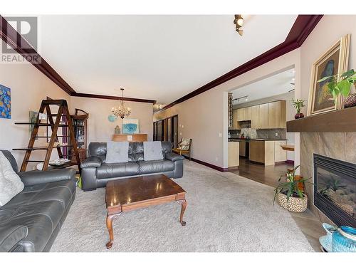 2377 Shannon Woods Drive Unit# 212, West Kelowna, BC - Indoor Photo Showing Living Room With Fireplace