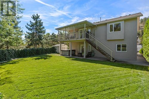 203 Biggar Road, Kelowna, BC - Outdoor With Deck Patio Veranda