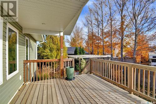 128 Mcdonald Street, Aberdeen, SK - Outdoor With Deck Patio Veranda With Exterior