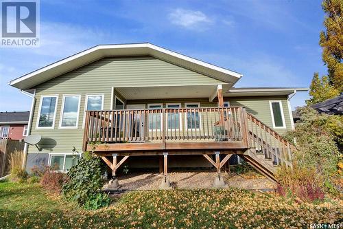 128 Mcdonald Street, Aberdeen, SK - Outdoor With Deck Patio Veranda With Exterior