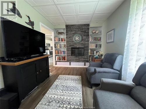 1009 East West Road, Pelee Island, ON - Indoor Photo Showing Living Room With Fireplace