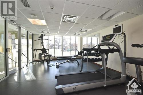 200 Rideau Street Unit#904, Ottawa, ON - Indoor Photo Showing Gym Room