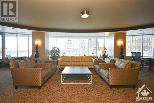 200 Rideau Street Unit#904, Ottawa, ON - Indoor Photo Showing Living Room