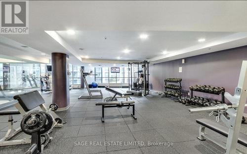 720 - 219 Fort York Boulevard, Toronto, ON - Indoor Photo Showing Gym Room