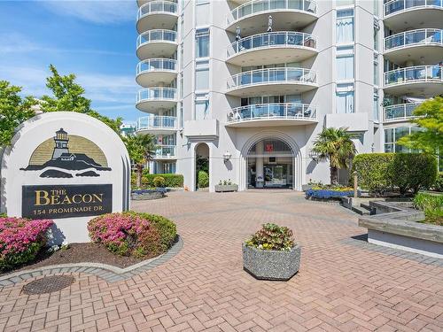 2602-154 Promenade Dr, Nanaimo, BC - Outdoor With Balcony With Facade