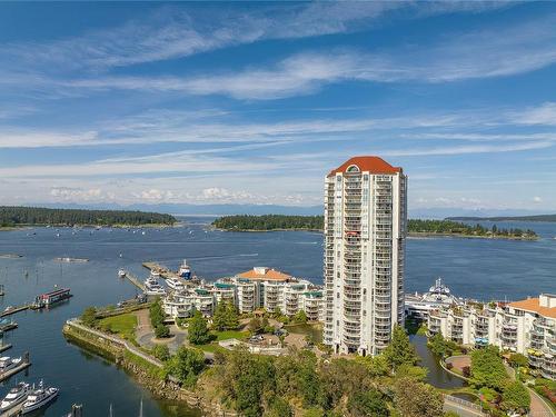 2602-154 Promenade Dr, Nanaimo, BC - Outdoor With Body Of Water With View