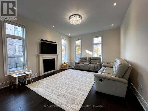 42 Hurst Avenue, Vaughan, ON - Indoor Photo Showing Living Room With Fireplace