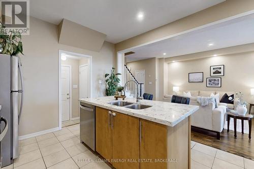 55 Barkdale Way, Whitby (Pringle Creek), ON - Indoor Photo Showing Kitchen With Double Sink