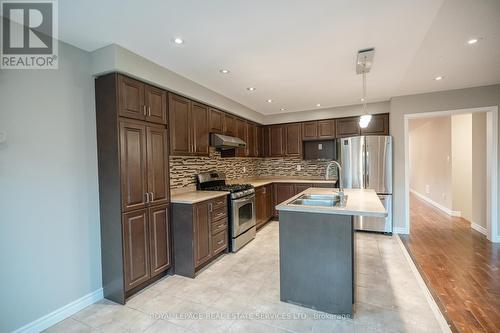 533 Nairn Circle, Milton, ON - Indoor Photo Showing Kitchen With Double Sink With Upgraded Kitchen