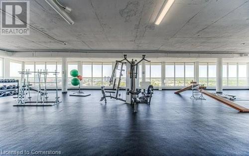 375 King Street Unit# 1002, Waterloo, ON - Indoor Photo Showing Gym Room