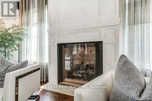 115 Hazelridge Court, Vaughan, ON - Indoor Photo Showing Living Room With Fireplace