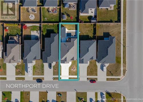 Lot lines for illustrative purposes only - 403 Northport Drive, Port Elgin, ON - Other