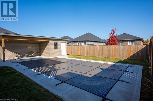 Large pool shed for all of your beach/pool toys - 403 Northport Drive, Port Elgin, ON - Outdoor