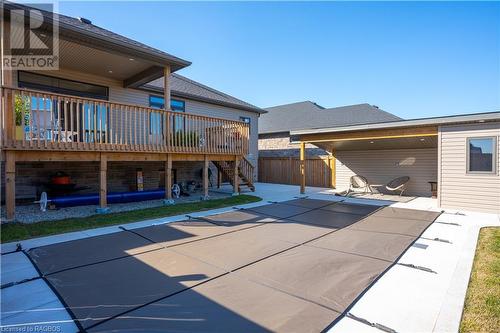 403 Northport Drive, Port Elgin, ON - Outdoor With Deck Patio Veranda With Exterior