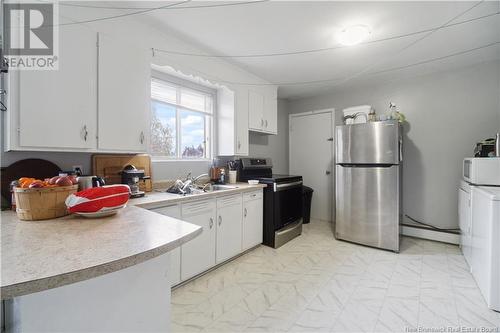 50 Vine Street, Moncton, NB - Indoor Photo Showing Kitchen With Double Sink