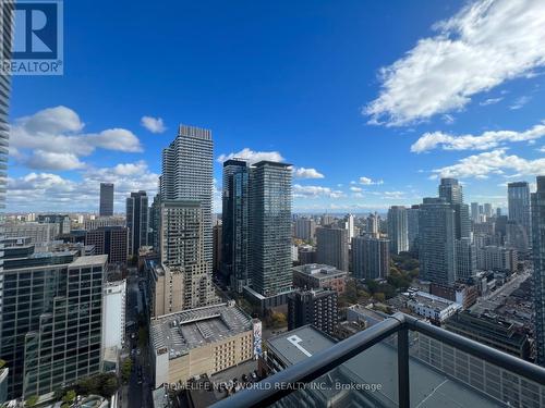 3001 - 21 Balmuto Street, Toronto, ON - Outdoor With View