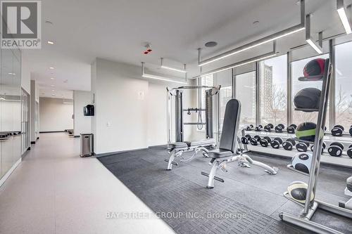 1706 - 365 Church Street, Toronto, ON - Indoor Photo Showing Gym Room