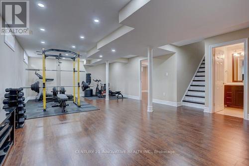 10 Thistledown Crescent, Whitby, ON - Indoor Photo Showing Gym Room