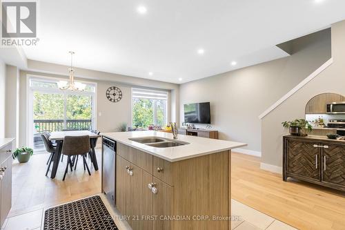 110 - 177 Edgevalley Road, London, ON - Indoor Photo Showing Kitchen With Double Sink