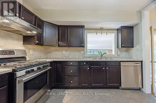 369 Valleyview Avenue, London, ON - Indoor Photo Showing Kitchen With Double Sink