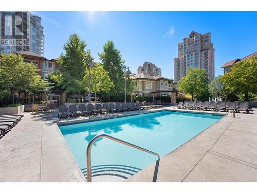 1075 Sunset Drive Unit# 505, Kelowna, BC - Outdoor With In Ground Pool