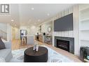 857 Kinnear Court, Kelowna, BC  - Indoor Photo Showing Living Room With Fireplace 