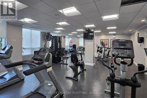 1514 - 15 North Park Road, Vaughan, ON - Indoor Photo Showing Gym Room