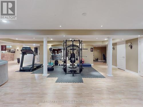 71 Glacier Court, Vaughan, ON - Indoor Photo Showing Gym Room