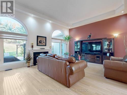 71 Glacier Court, Vaughan, ON - Indoor Photo Showing Living Room With Fireplace