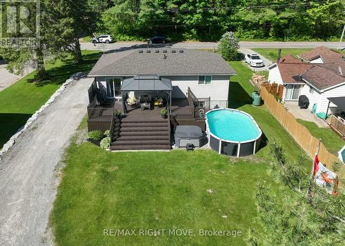 3015 Sparrow Lake Road S, Severn, ON - Outdoor With Above Ground Pool