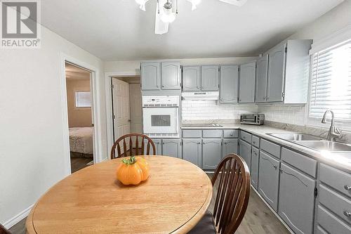 76 Elmwood Ave, Sault Ste. Marie, ON - Indoor Photo Showing Kitchen With Double Sink