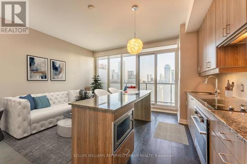 4206 - 426 University Avenue, Toronto, ON - Indoor Photo Showing Kitchen With Double Sink