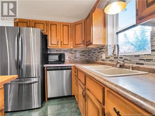 280 Murray Road, Moncton, NB - Indoor Photo Showing Kitchen With Double Sink