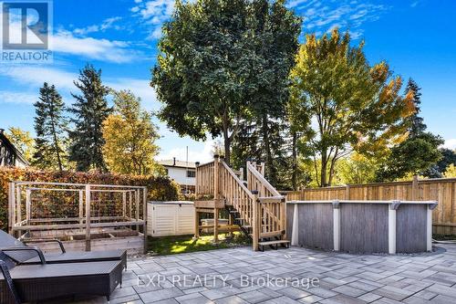 34 Edenridge Drive, Brampton, ON - Outdoor With Above Ground Pool With Deck Patio Veranda